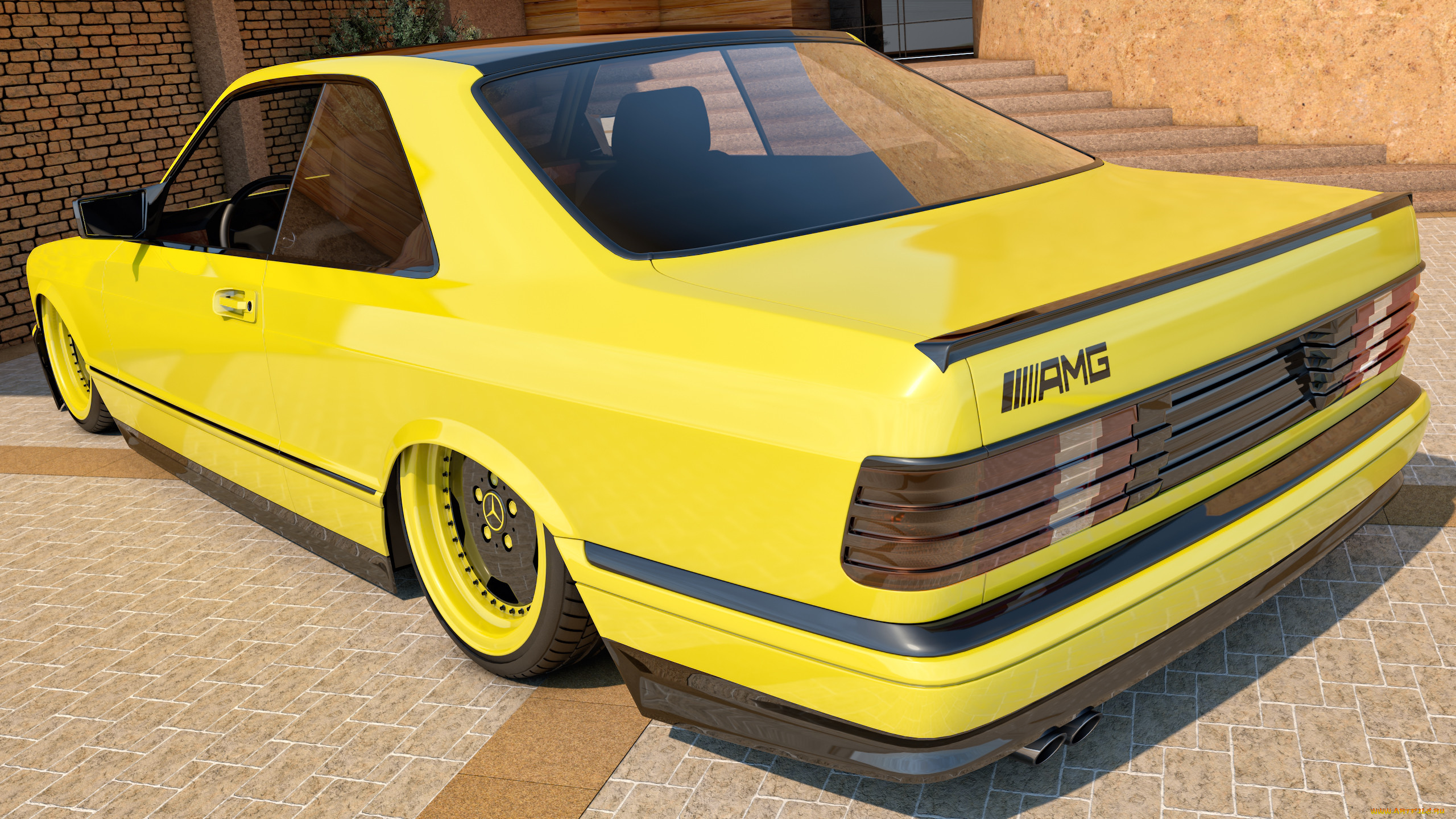, 3, benz, mercede-, 1991, sec, amg, 560